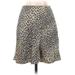 Los Angeles Atelier & Other Stories Casual Skirt: Tan Leopard Print Bottoms - Women's Size 2