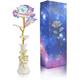 Gold Dipped Rose Long Stem 24k Gold Dipped Real Rose Lasted Forever With Stand Mothers-Day Anniversary Gifts For Her Give Your Best Love to the Most Beautiful One in Your Heart