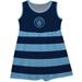 Girls Infant Vive La Fete Navy Manchester City Striped Tank Top Dress