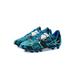 Harsuny Soccer Cleats Mens Wide Width Firm Ground Lace-Up Football Shoes for Youth Big Kids Boys Blue 5.5