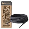 The Original Stretchlace | Elastic Shoe Laces | Flat Stretch Shoelaces | Grey 45 in (114 cm)