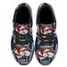 American Flag Eagle Wreath With U S Navy Veteran Shoes Women s Fashion Sneakers Tennis Running Shoes for Men Women Black Size 11