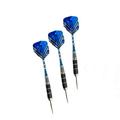 Disgod 3pcs Professional Tungsten Darts Set Steel Accessory Set For Indoor Games Steel Tip Darts Professional(Blue)