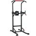 SogesPower Power Tower Dip Station Pull Up Bar Stand with Adjustable Height Multifuctional Traing Equipment for Home