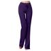 Ladies Lightweight Pants Pants Solid Color Low-Waist Loose Sport Drawstring Fashion Relaxed-Fit Casual Business Long Trousers Soft Wide-Leg Dress Golf Regular Outdoor Slacks