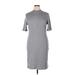 Old Navy Casual Dress - Sweater Dress: Gray Solid Dresses - Women's Size X-Large