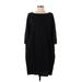 Cos Casual Dress - Sweater Dress: Black Solid Dresses - Women's Size X-Small