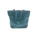 Coach Leather Shoulder Bag: Teal Print Bags