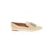 J.Crew Factory Store Flats: Ivory Print Shoes - Women's Size 10 - Almond Toe