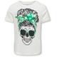 Kids Only Koglucy Nenna S/S t-shirt green T-Shirt white