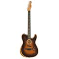 Fender American Acoustasonic Telecaster Hybrid Guitar, Sunburst