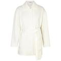 Max Mara Leisure Rauche Stretch-jersey Jacket - White - M (UK12 / M)