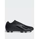 adidas Mens X Laceless Speedportal.3 Firm Ground Football Boot - Black, Black, Size 12, Men