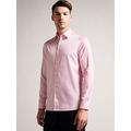 Ted Baker Willet Geo Print Long Sleeve Shirt - Pink