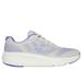 Skechers Women's GO RUN Elevate - Nimbus Sneaker | Size 10.0 | Gray/Lavender | Textile/Synthetic | Machine Washable