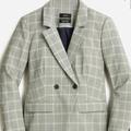 J. Crew Jackets & Coats | J Crew Italian Stretch Wool Blazer/ Tollegno1900 Collection | Color: Black/Gray | Size: 8