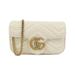 Gucci Bags | Auth Gucci Gg Marmont Dtdct Shoulder #114163g76b | Color: White | Size: W:16x10x4" X H:16x10x4" X D:16x10x4"