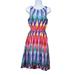 Athleta Dresses | Athleta Womens Sleeveless Colorful Ikat Print Martinique Dress Size Xxs | Color: Pink/Purple | Size: Xxs