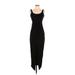Bailey 44 Casual Dress - Midi Scoop Neck Sleeveless: Black Solid Dresses - Women's Size X-Small