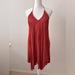 Free People Dresses | Free People Halter Open Back Dress | Color: Red | Size: Xs
