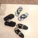 Adidas Shoes | 3 Pair Of Summer Shoes For Toddler Size 9/10 | Color: Black/Blue | Size: 9.5b