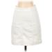 Free People Formal Skirt: Ivory Solid Bottoms - Women's Size 4