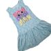 Disney Dresses | Disney Tie Dye Stitch Sleeveless Dress Blue And Purple Sz Small 6/6x Girls | Color: Blue/Purple | Size: Sg