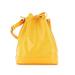 Louis Vuitton Leather Bucket Bag: Yellow Bags