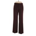 Park Avenue Dress Pants - High Rise: Brown Bottoms - Women's Size 8