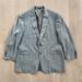 Burberry Suits & Blazers | Burberry London Cambridge Wool Single Breasted Plaid Sport Coat | Color: Gray | Size: 46l