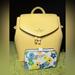 Kate Spade Bags | Kate Spade Floral Medley Bifold Wallet And Kate Spade Kristi Flap Backpack | Color: Yellow | Size: Os