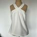 Anthropologie Tops | Anthropologie White Tank, Size M | Color: White | Size: M