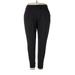 Tommy John Casual Pants - High Rise Boot Cut Tapered: Black Bottoms - Women's Size 2X