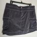 Athleta Skirts | Athleta Corduroy Cargo Grey Skirt. Women's Size 10. | Color: Gray | Size: 10