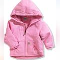 Carhartt Jackets & Coats | Carhartt Girls' Redwood Jacket Sherpa Lined Jacket | Color: Pink | Size: 6-9mb