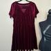 Torrid Dresses | Disney Torrid Velvet Mickey Dress | Color: Red | Size: 1x