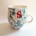 Anthropologie Kitchen | Anthropologie Homegrown S Initial Coffee Cup Tea Mug | Color: Red | Size: Os