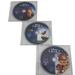 Disney Media | Disney Lion King Animated Blu-Ray Movies 1 / 1.5 / 2 Diamond Edition Clear Cases | Color: Blue | Size: Os