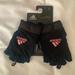 Adidas Accessories | Adidas Essential Adjustable Gloves | Color: Black/Pink | Size: Os