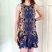 Free People Dresses | Free People Blue Paisley Tie Back Dress | Color: Blue | Size: Xs