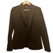 J. Crew Jackets & Coats | J. Crew Italian Wool Bi Stretch Notch Lapel Black Blazer Suit Jacket Size 4 | Color: Black | Size: 4