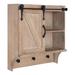 Farmhouse Cabinet Wall Organizer - 7.75"D x 18"W x 20"H