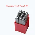 Heavy Duty Metal Stamping kit Punch Tool Number 1.5mm-12mm Alphabet Stamps Tools DIY Jewelry Gold