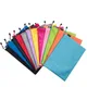 10pcs A4/A5/A6 Canvas Mesh Zipper Pouch Document Bag Waterproof Zip File Folders School Office