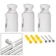 3pcs Heated Radiators Brackets Replacement Towel Rail Radiator Brackets Heated Wall Fixing Mounting