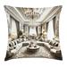 Ambesonne Throw Pillow Cushion Cover Majestic Room in Muted Tone 40" Coconut & Off White | Wayfair min_429975_40x40