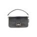 Coach Factory Leather Satchel: Embossed Black Solid Bags