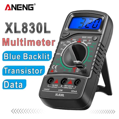 ANENG XL830L Digital Multimeter Esr Meter Testers Automotive Electrical Dmm Transistor Peak Tester Meter Capacitance Meter