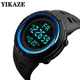 Men's Digital Electronic Watch Sports Watch Man Glow 49mm Large Dial Student Outdoor Adventure Trend