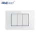 Blank Panel Fill Blank of the Wall Wallpad Luxury Tempered Glass Panel 118*75mm No Function